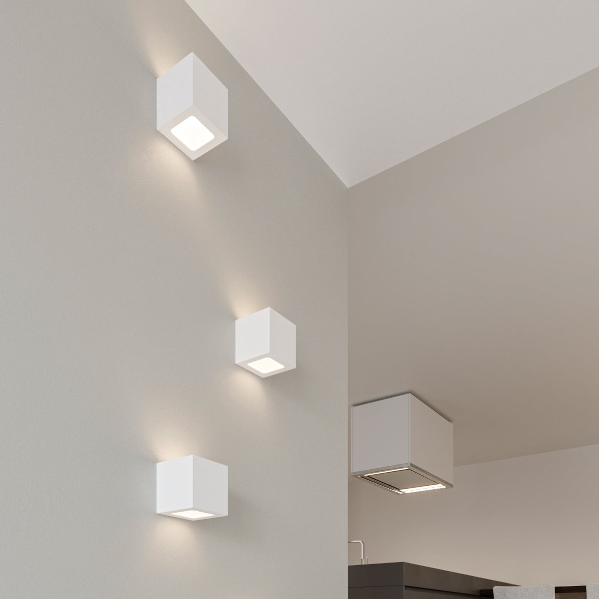 Ceramic wall light LEO