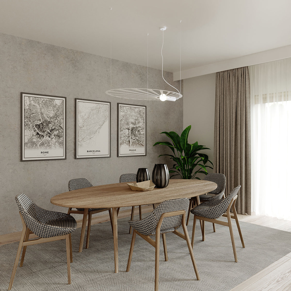 LEHDET hanglamp wit