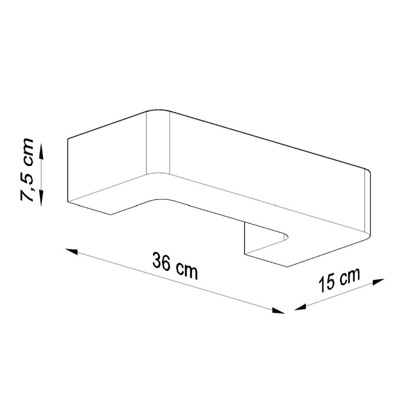 Wall light ceramic MAGNET