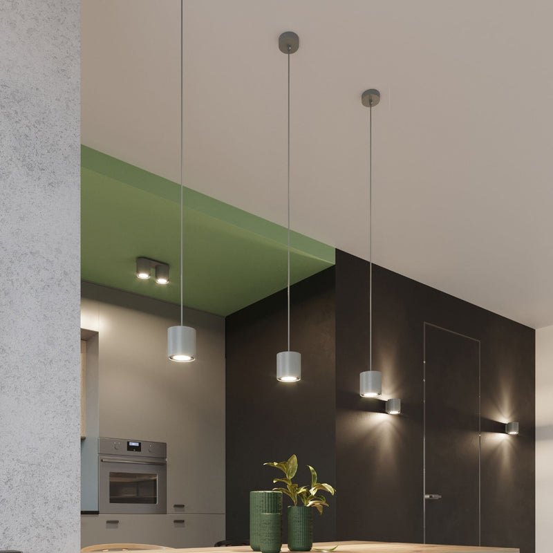 Wall light ORBIS 1 gray