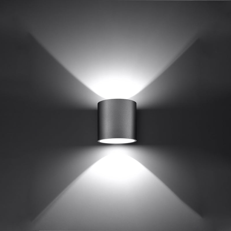 Wall light ORBIS 1 gray