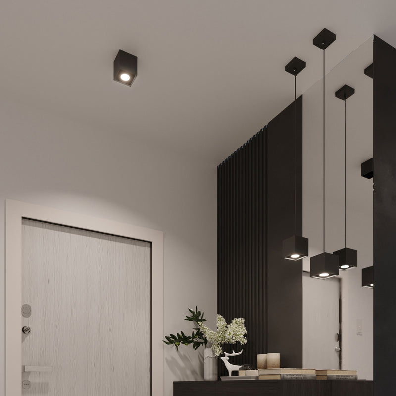 Wall light QUAD 1 black