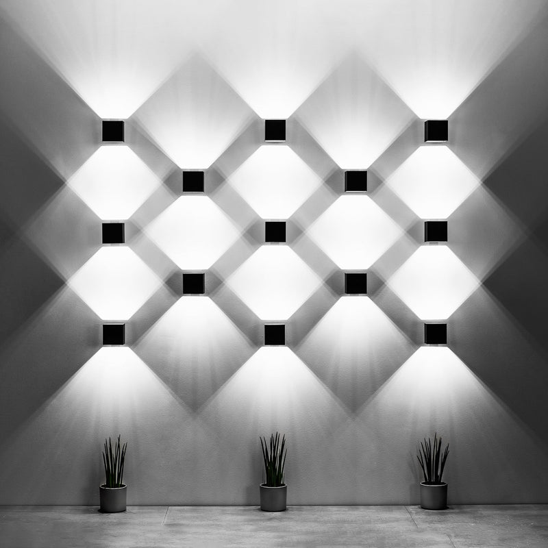 Wall light QUAD 1 black