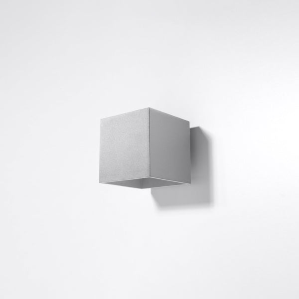 Wall light QUAD 1 gray