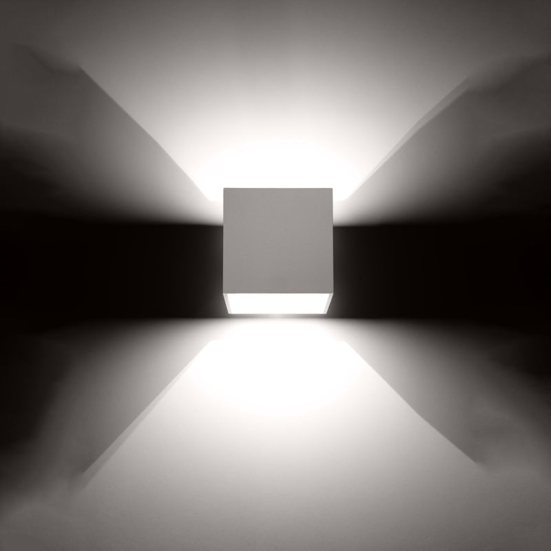 Wall light QUAD 1 white