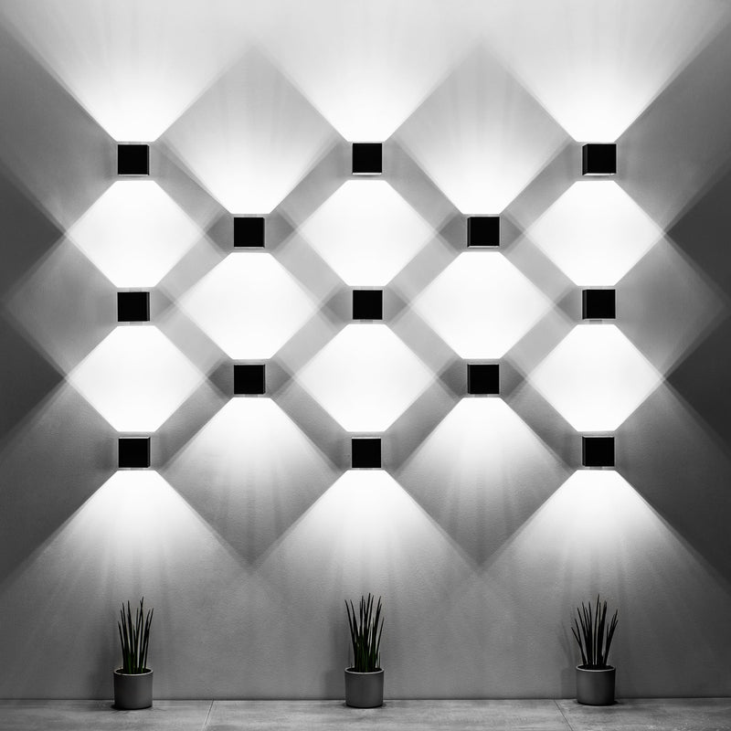 Wall light QUAD 1 white