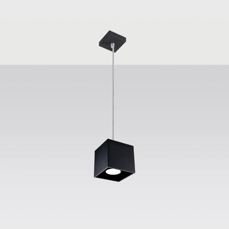 QUAD 1 hanging light black