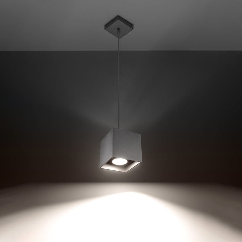 QUAD 1 hanging light grey