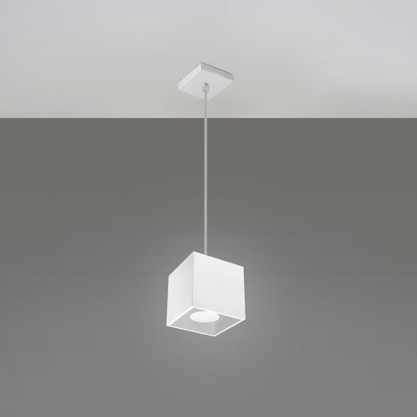 QUAD 1 hanging light white