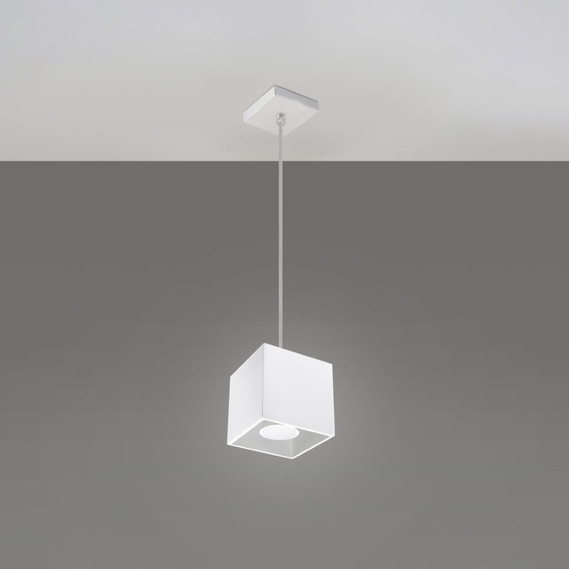 QUAD 1 hanging light white