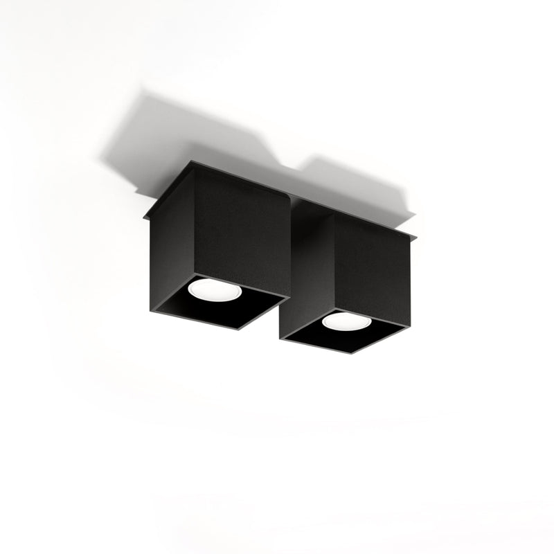 Ceiling light QUAD 2 black