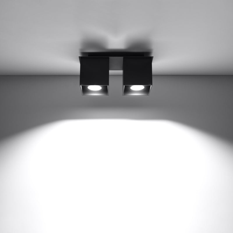 Ceiling light QUAD 2 black