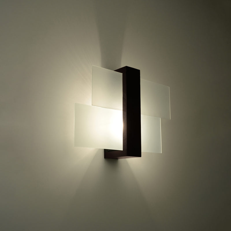 Wall light FENIKS 1 wenge
