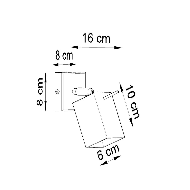 MERIDA wall light white