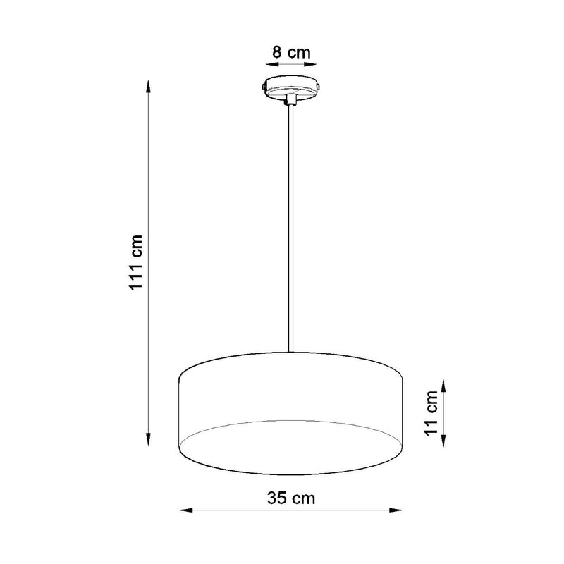 ARENA 35 hanging light white