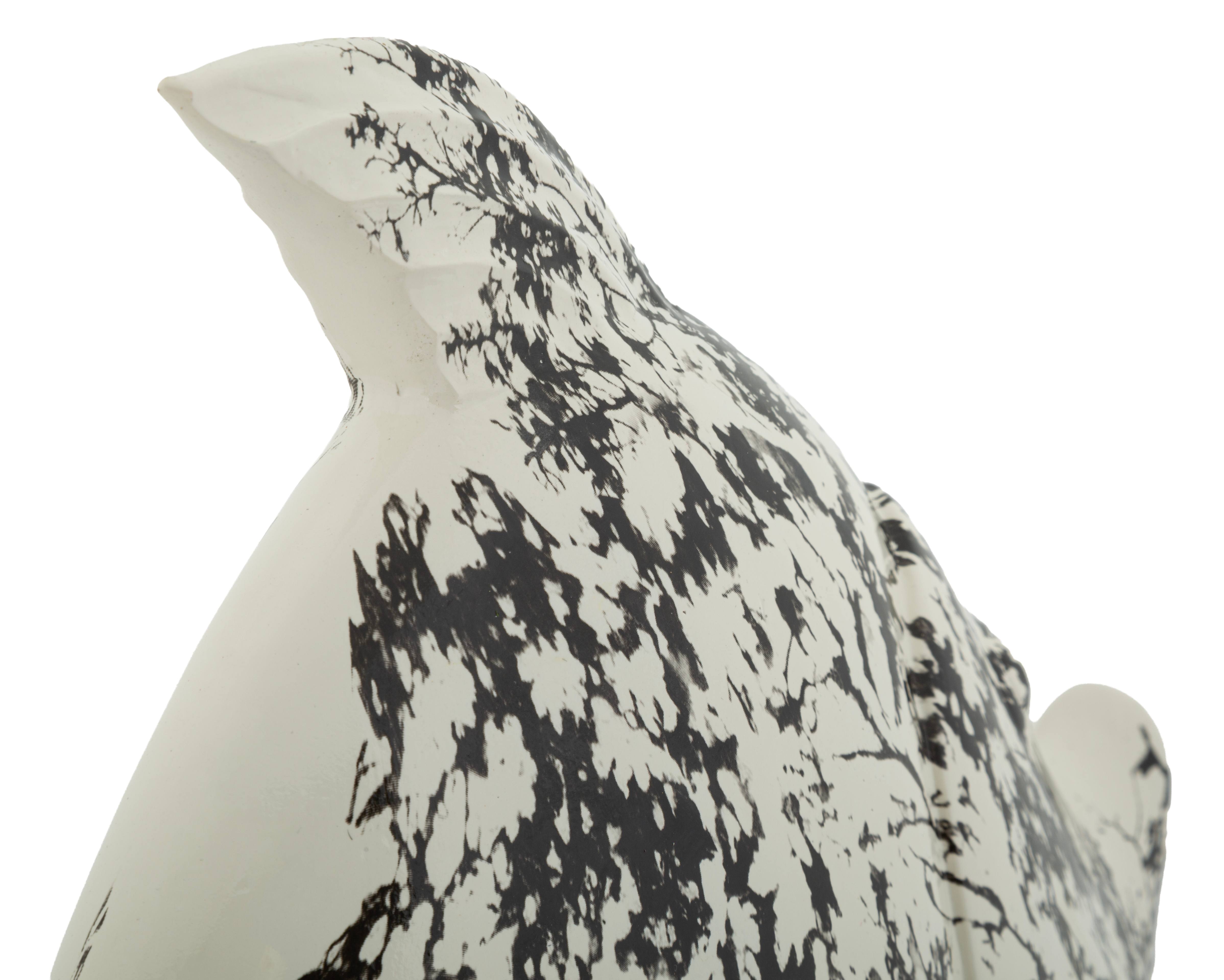 Skulptur Okinawa Pesce Fisch Dekofigur modern 37 cm