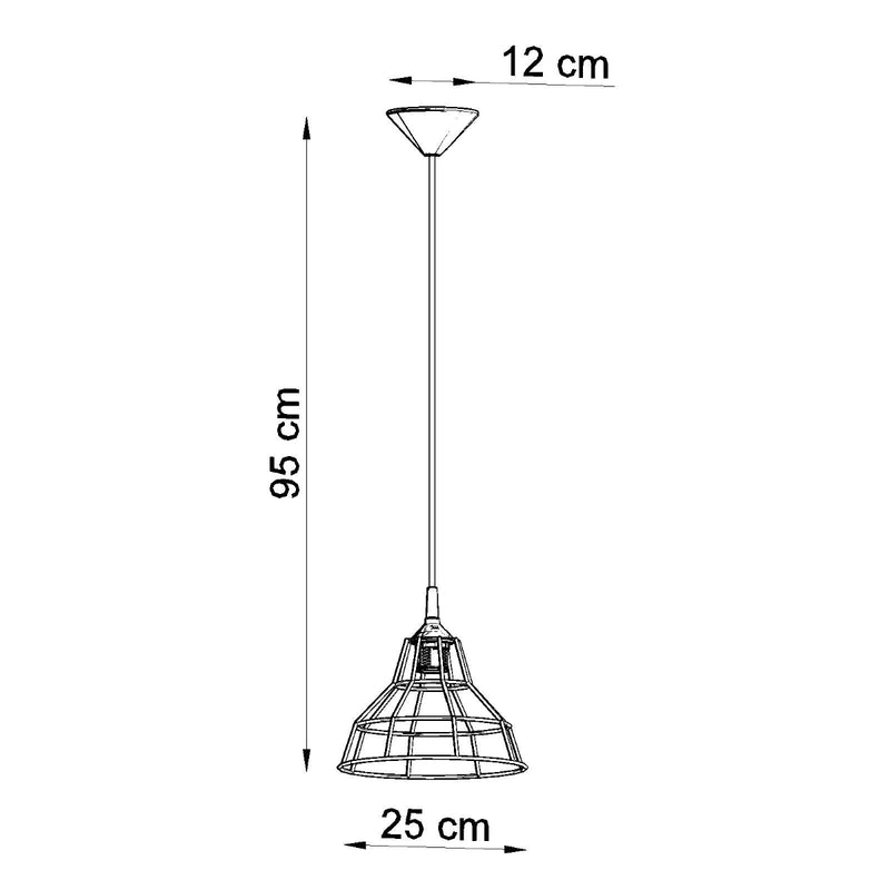 ANATA hanging light white