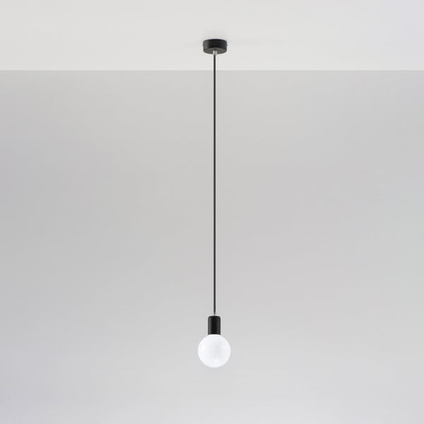 Hängeleuchte EDISON schwarz