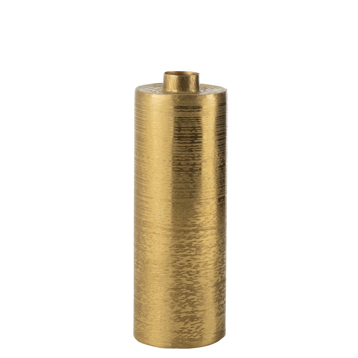 Ronde metalen vaas goud – 60 cm