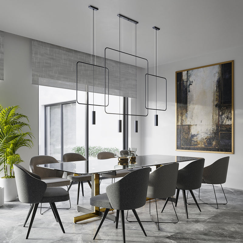 RANA 1 hanging light black