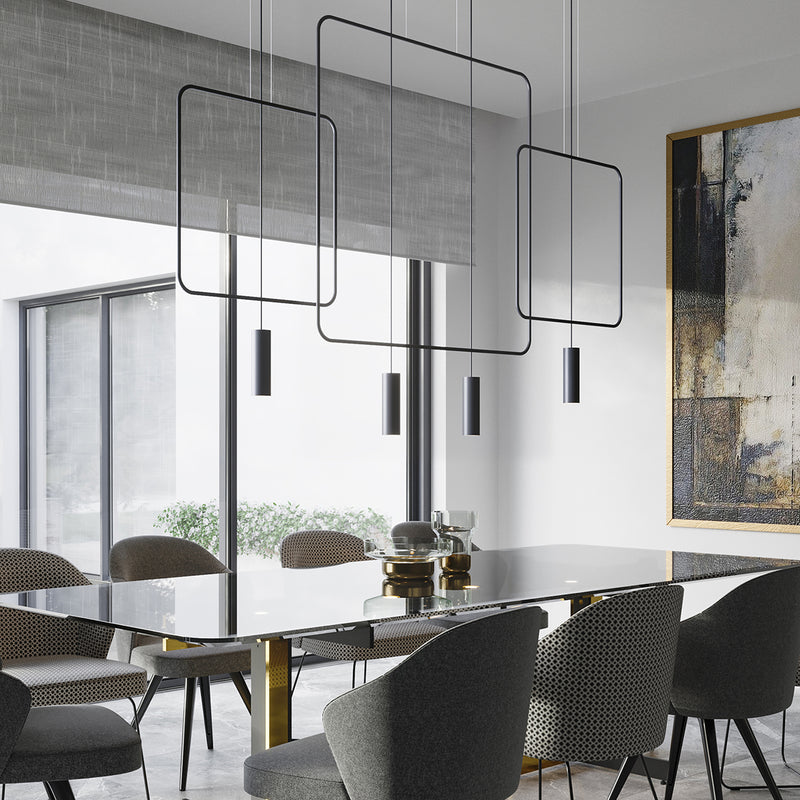 RANA 1 hanging light black