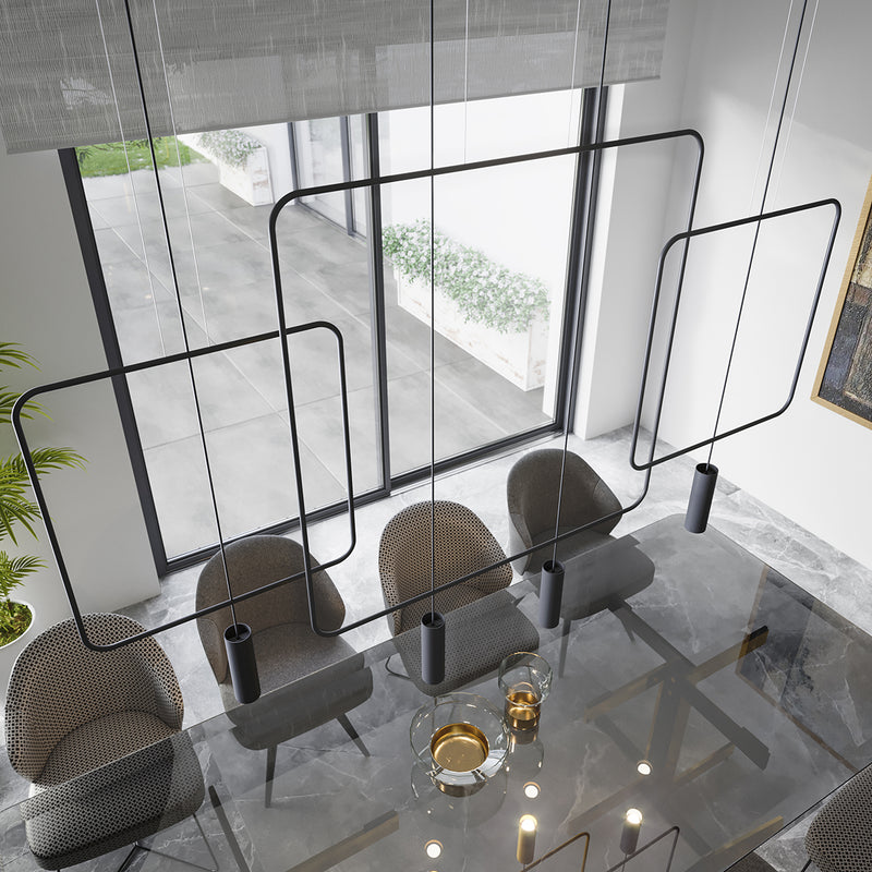 RANA 1 hanging light black