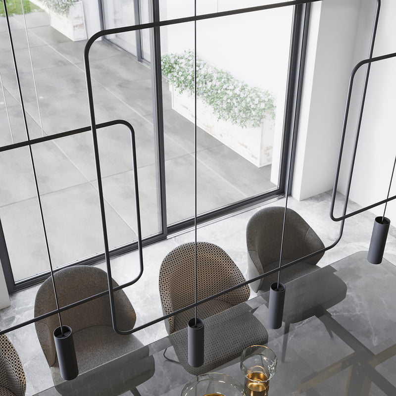 RANA 1 hanging light black