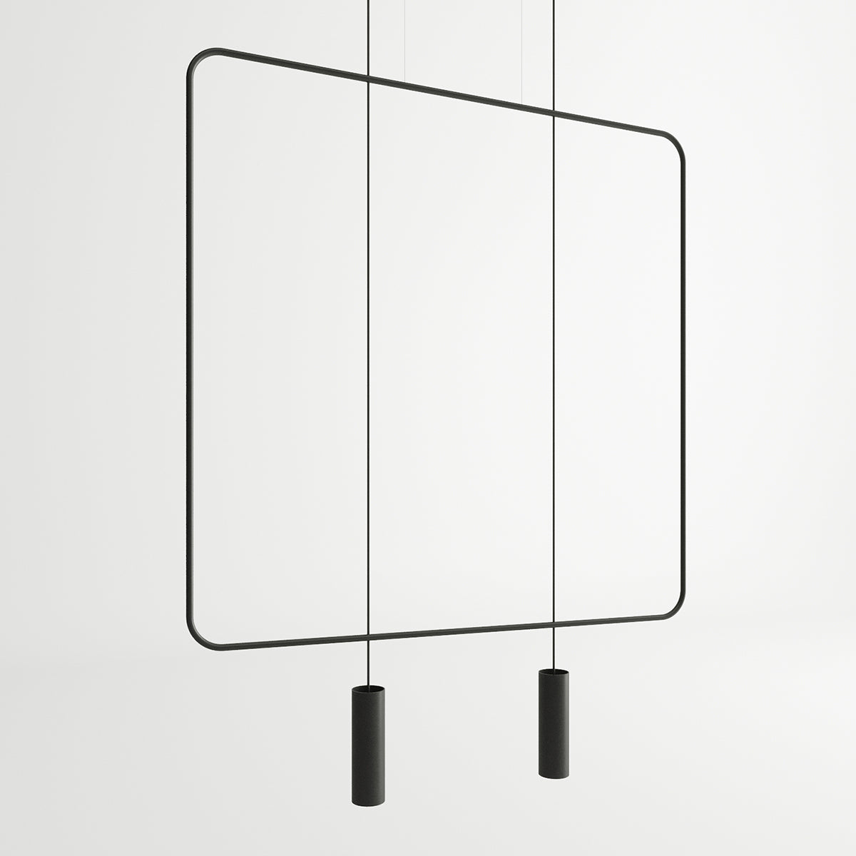RANA 2 hanglamp zwart