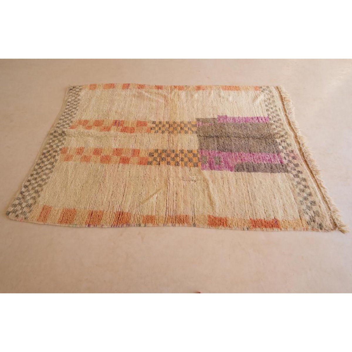 Marokkaner Berber Teppich reine Wolle 147 x 223 cm