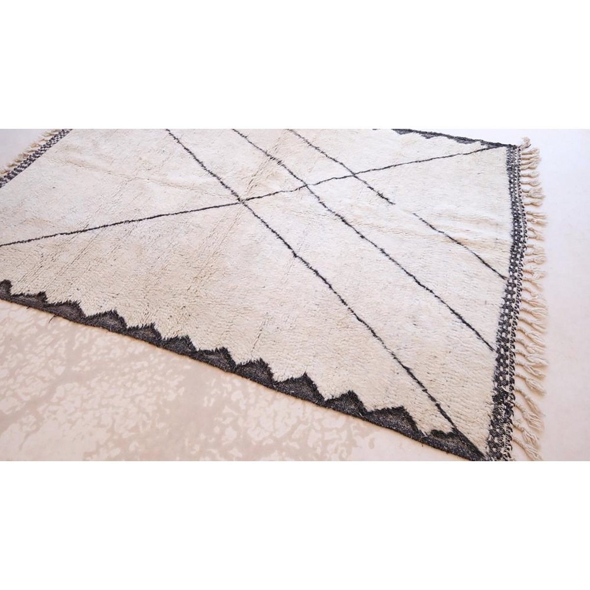 Marokkaner Berber Teppich reines Woll 168 x 261 cm