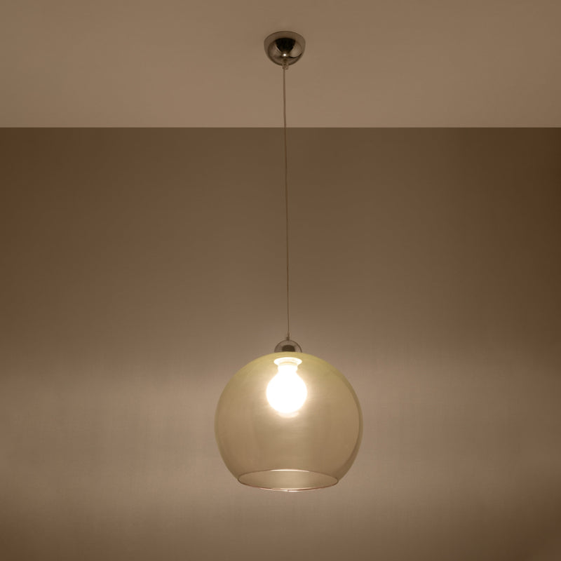 BALL hanging light champagne