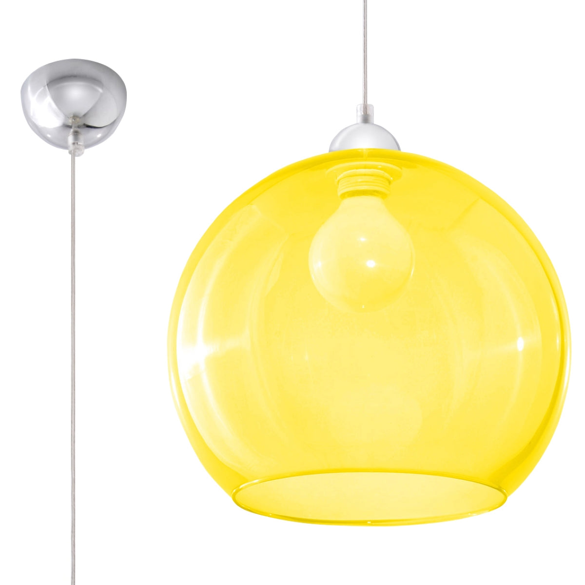 Pendelleuchte BALL yellow