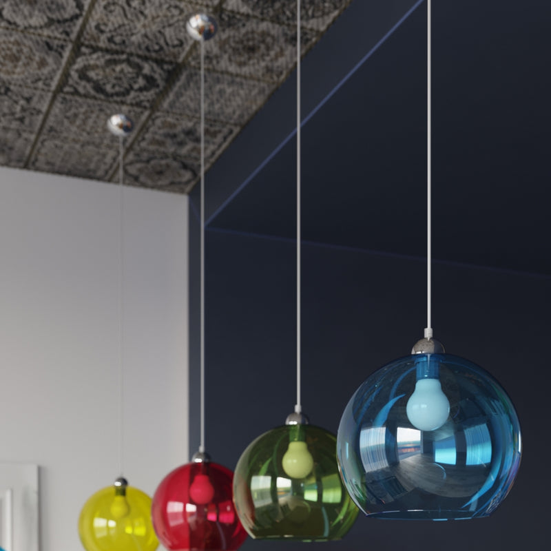 BALL hanging light red