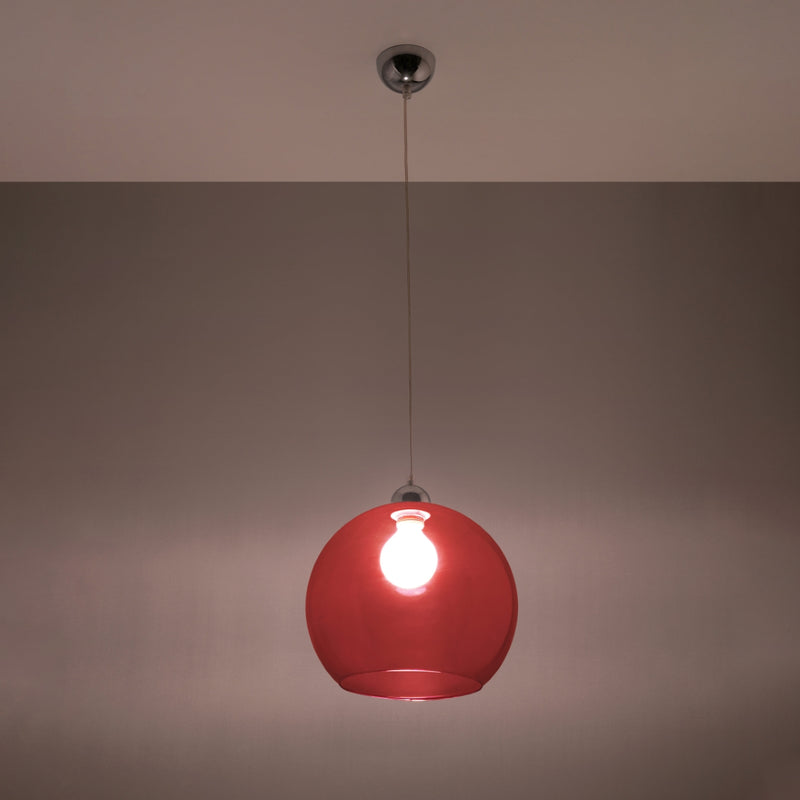 BALL hanging light red