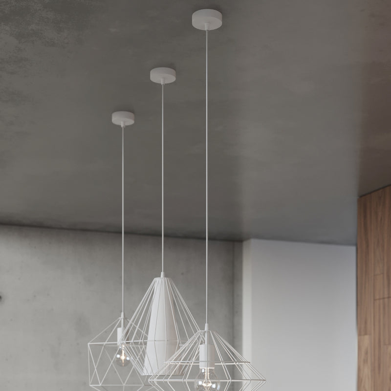 UMBERTO hanging light white