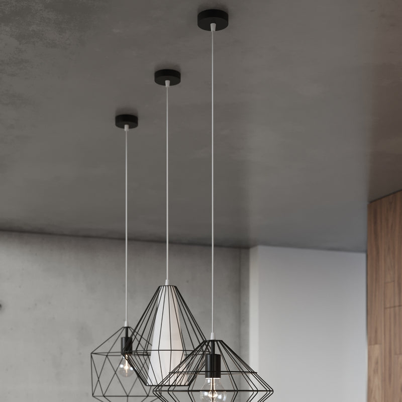 UMBERTO hanging light black