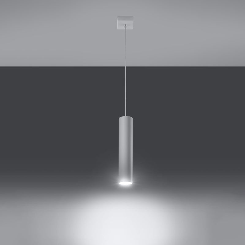 Pendant light LAGOS 1 White – Simple hanging light for stylish interiors