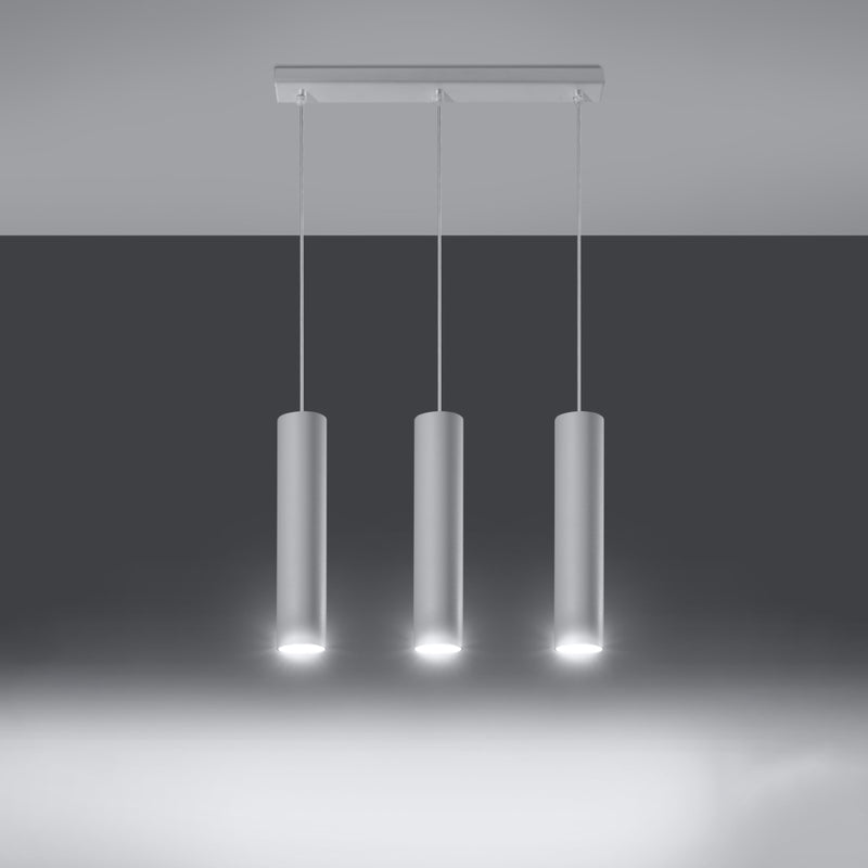 Pendant light LAGOS 3L White – Stylish hanging light with three light sources