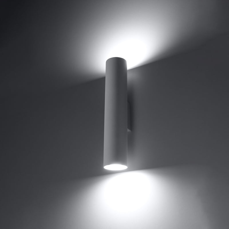 Wall light LAGOS 2 White – Modern wall lamp with two light sources