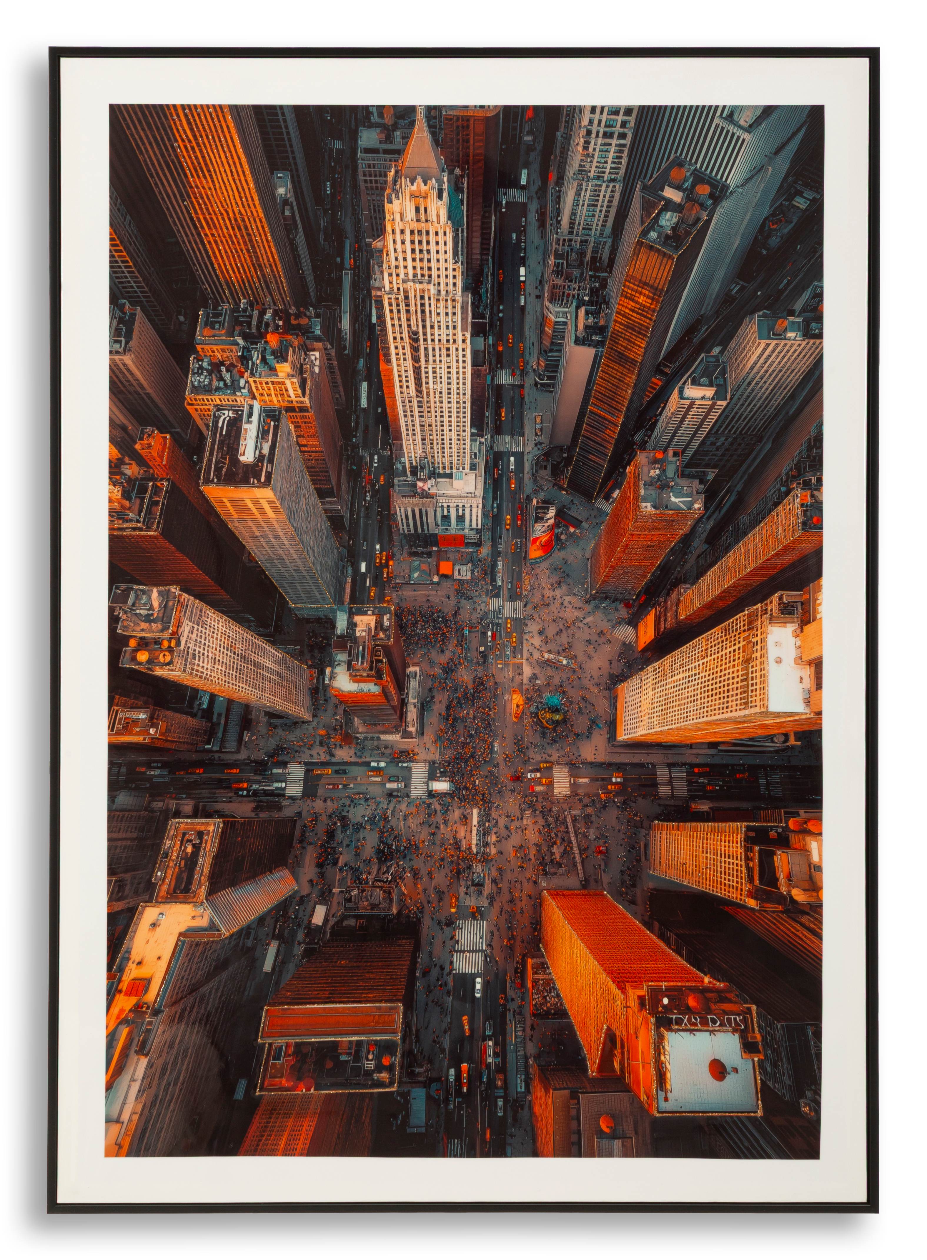 Wandbild Times Square Pulse New York Modern 102x72cm