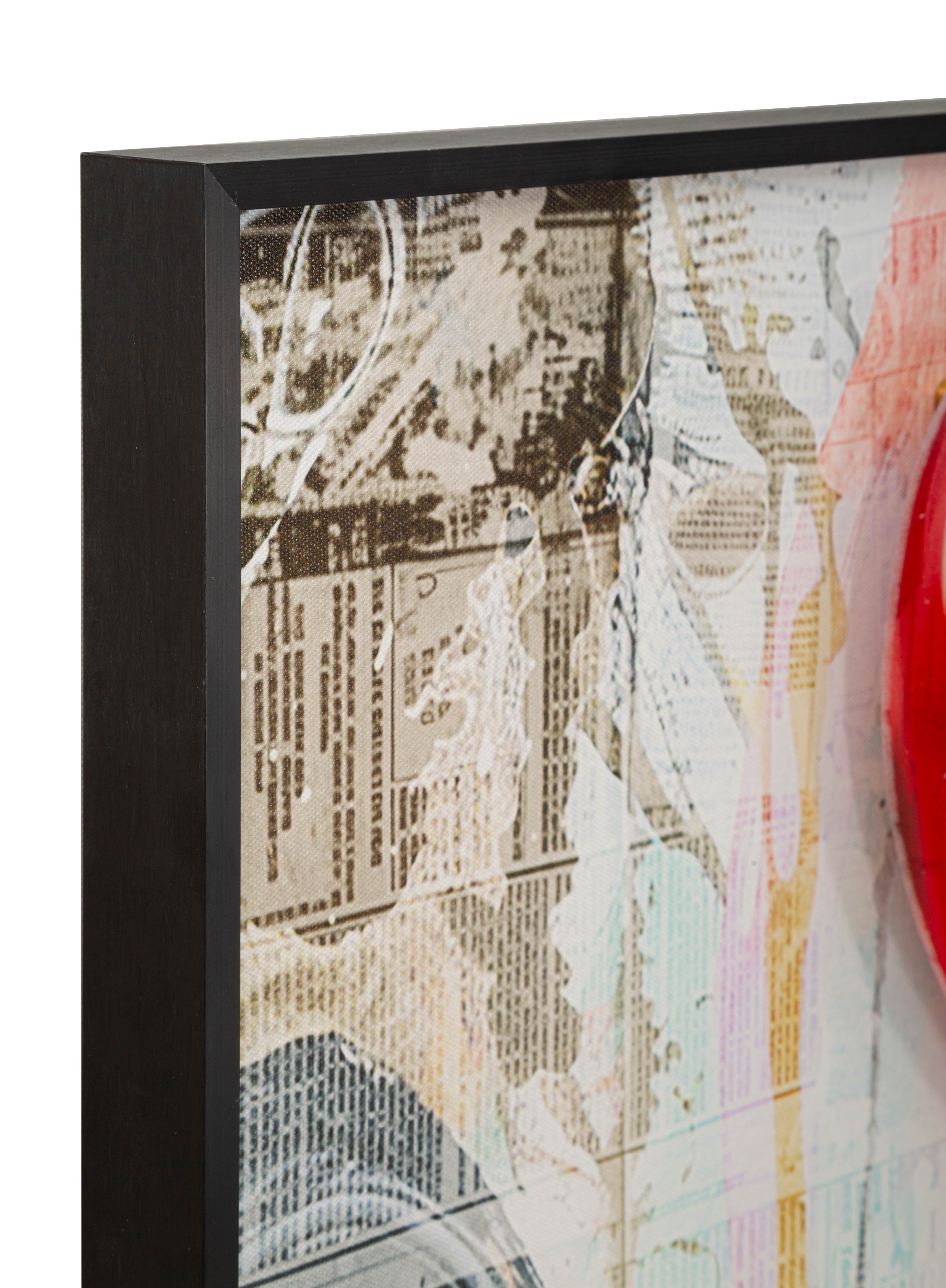 Luminara Herz LED Wandbild Acryl 3D 60x90 cm Modern