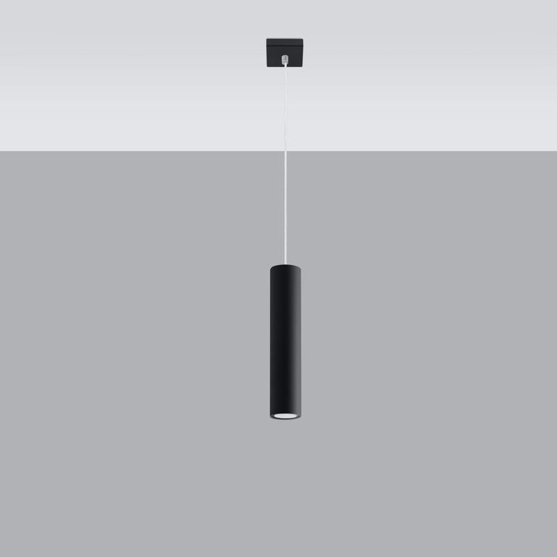 Pendant light LAGOS 1 Black – Minimalist pendant light for stylish accents