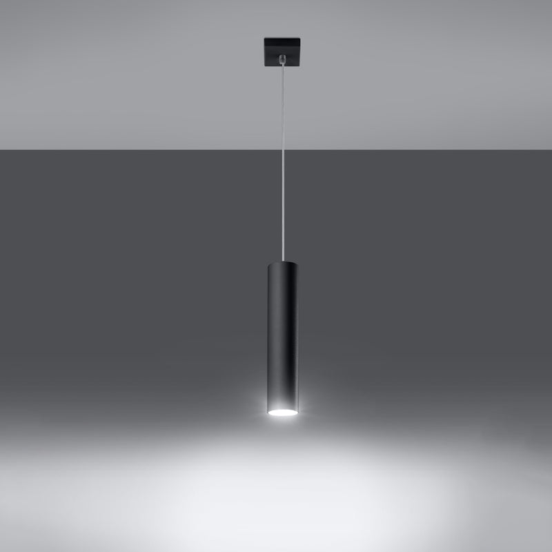 Pendant light LAGOS 1 Black – Minimalist pendant light for stylish accents