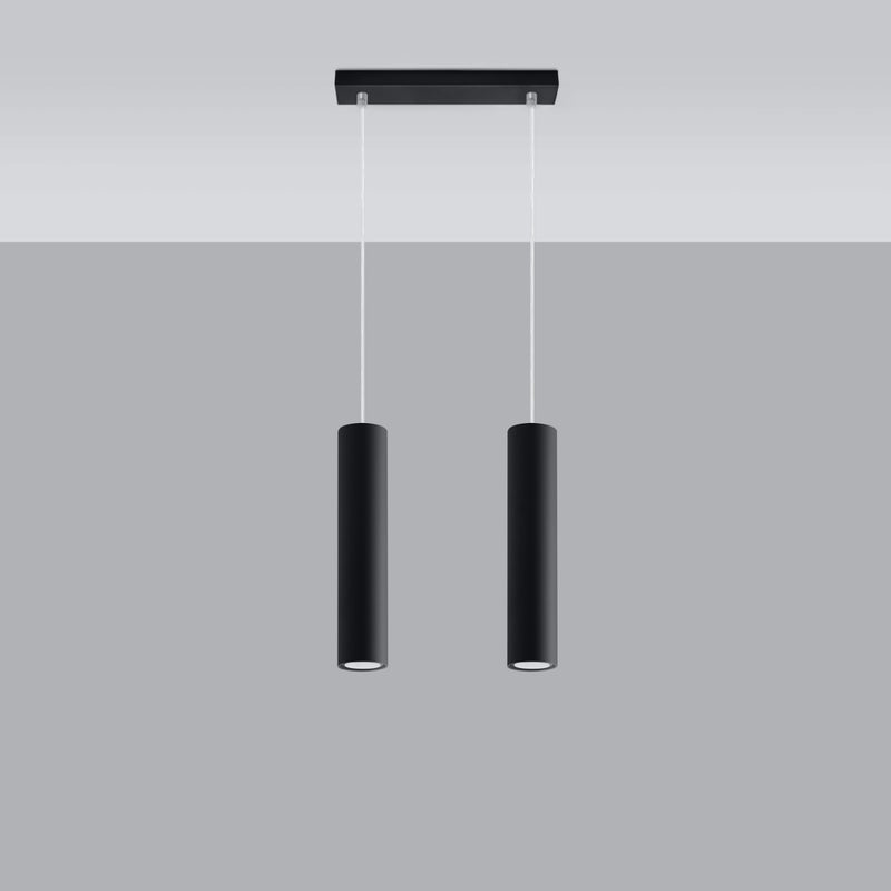 LAGOS 2 hanglamp zwart