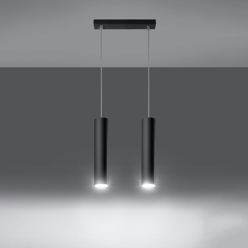 LAGOS 2 hanglamp zwart