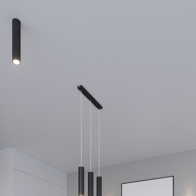 Pendant light LAGOS 3L Black – Modern pendant lamp with three light sources