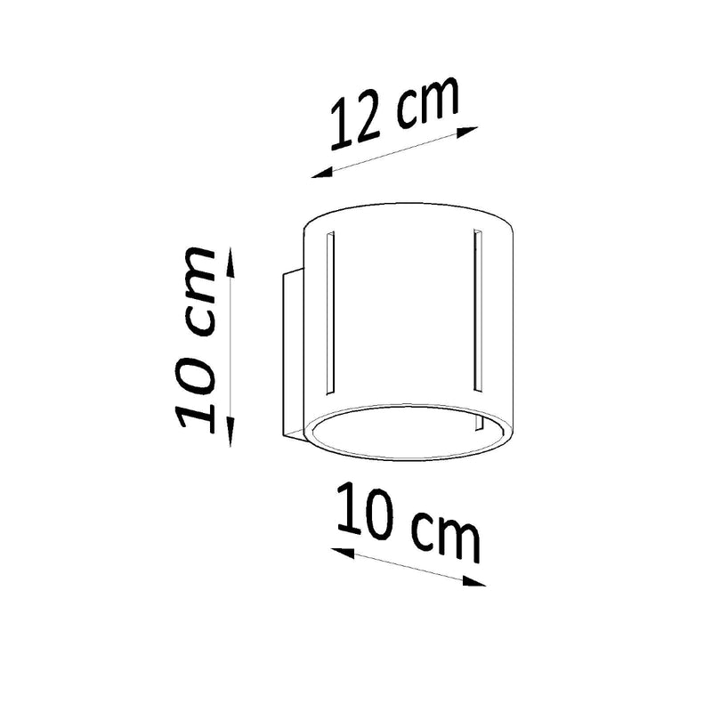INEZ wall light white