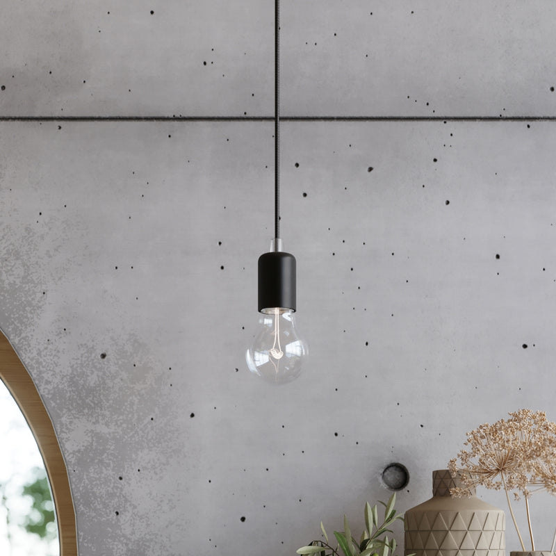 Wall light EDISON black