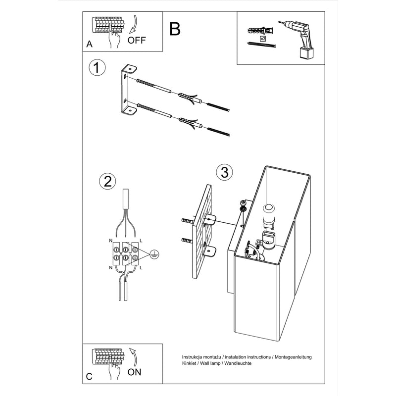 LINEA wall light