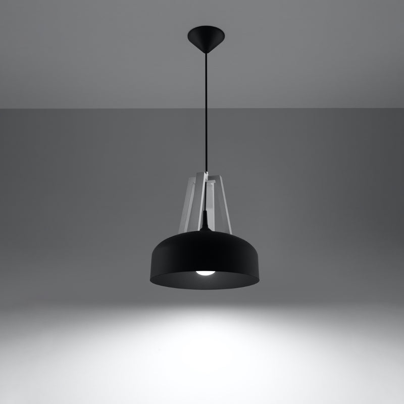 CASCO hanging light black/white